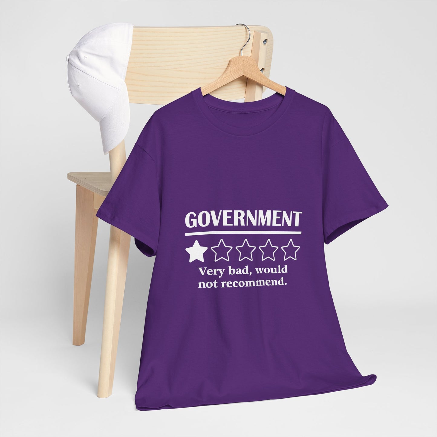 Government 1 of 5 Stars Would Not Recommend