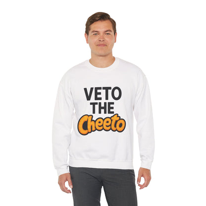 Veto the Cheeto Sweater – Warmth with a Warning