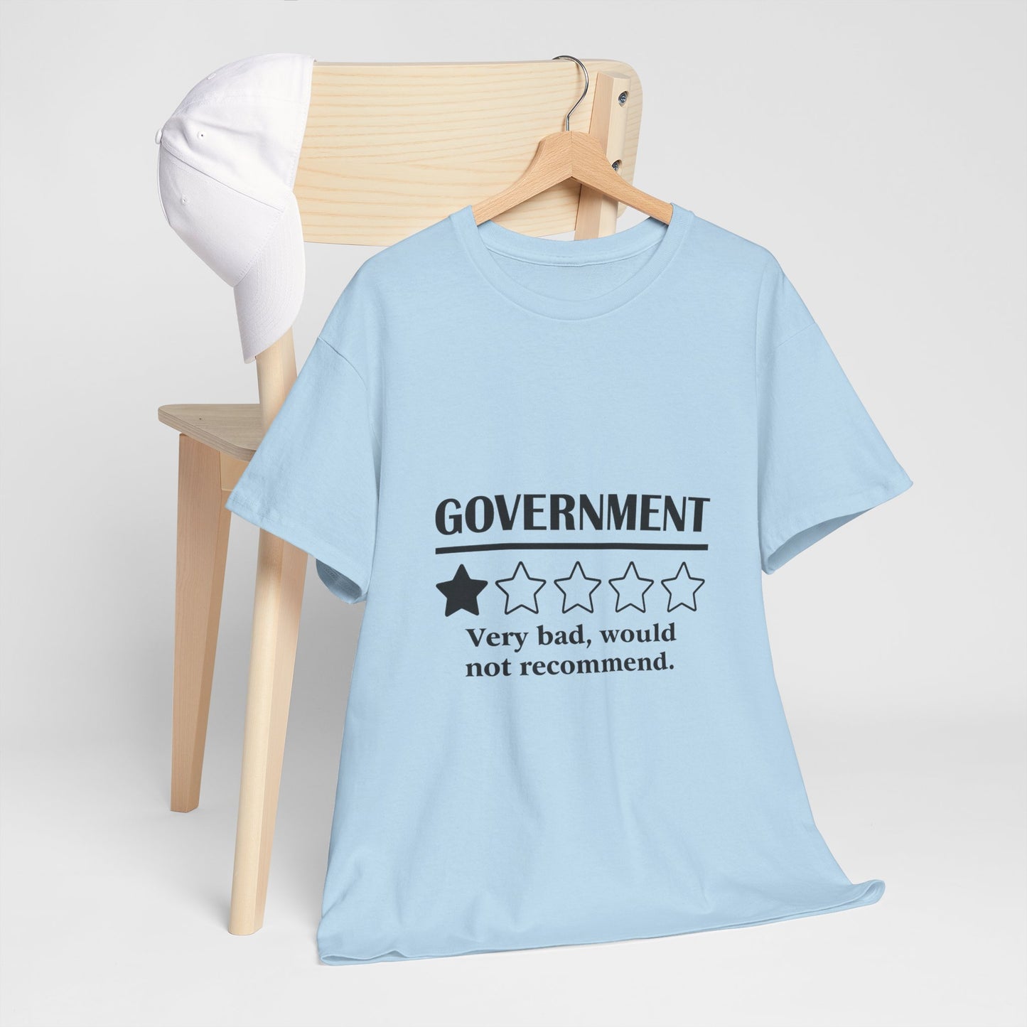 Government 1 of 5 Stars Would Not Recommend