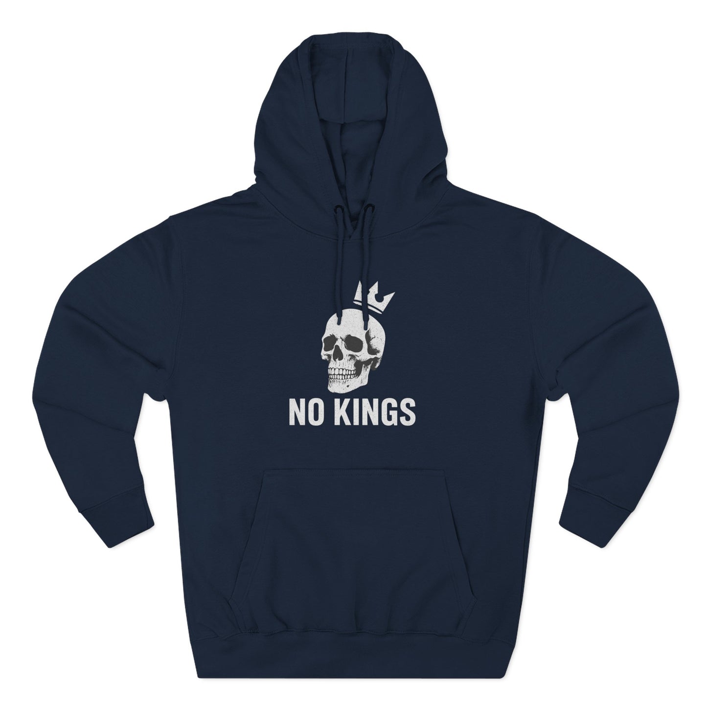 Fleece Hoodie - No Kings