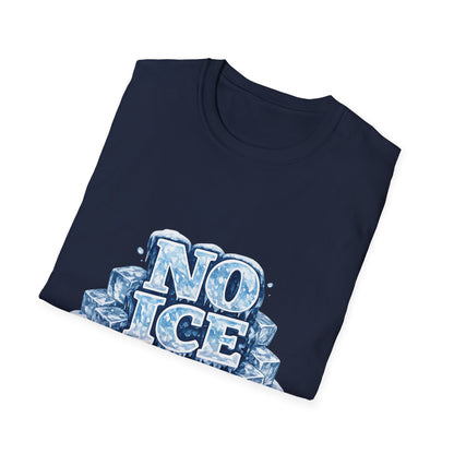 No ICE Graphic T-Shirt — Icy Block Letter Tee