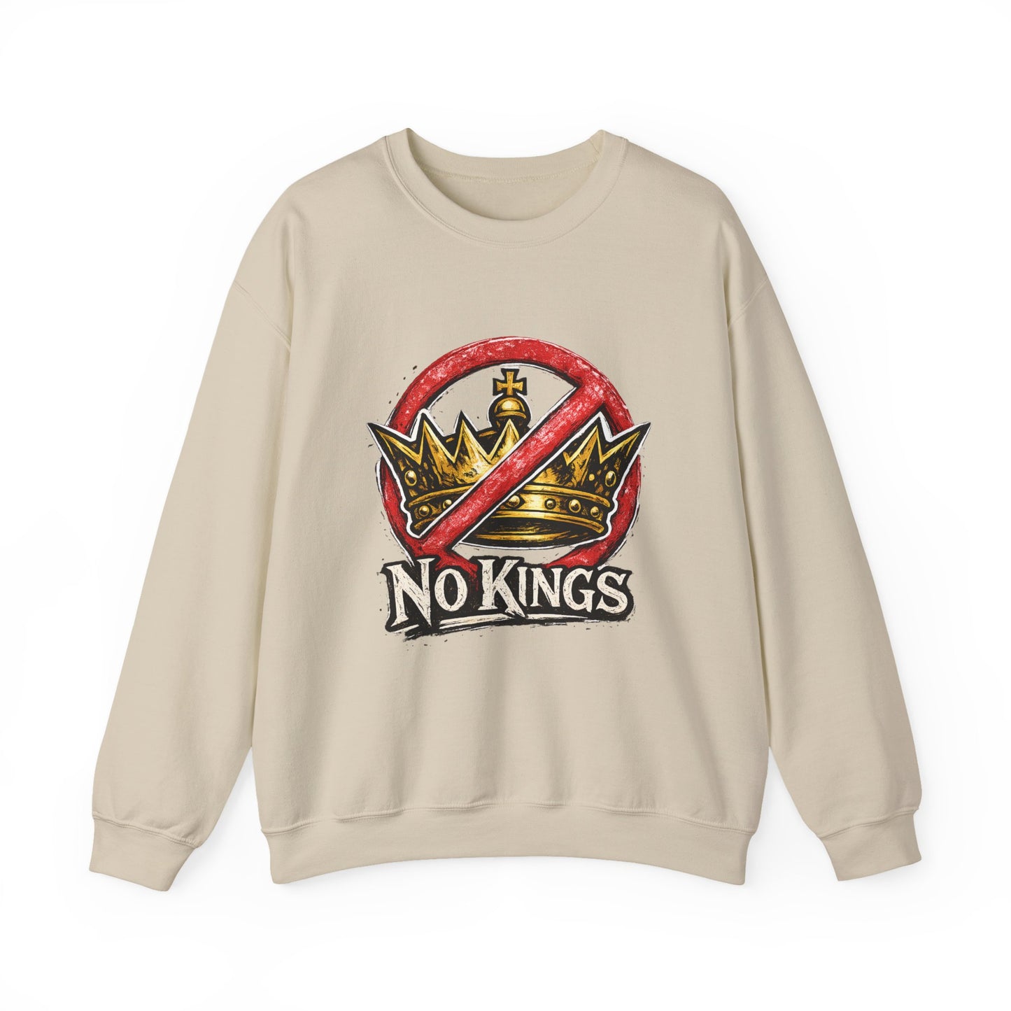 No Kings Sweater – Democracy Over Monarchy