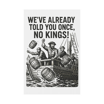 Yard Sign - Boston Tea Party Themed