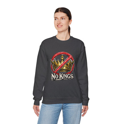 No Kings Sweater – Democracy Over Monarchy