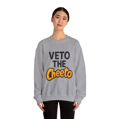 Veto the Cheeto Sweater – Warmth with a Warning
