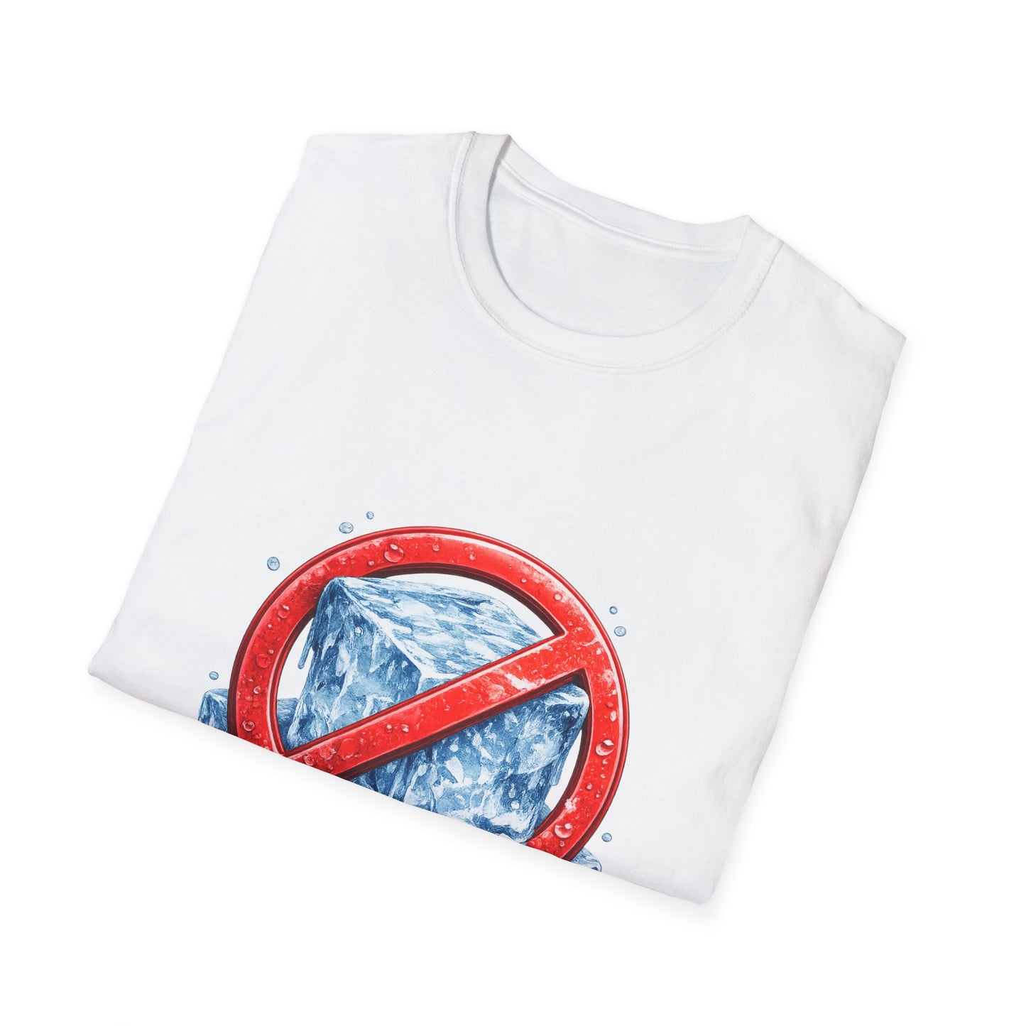 No ICE Graphic T-Shirt — Anti-Ice Climate Awareness Tee