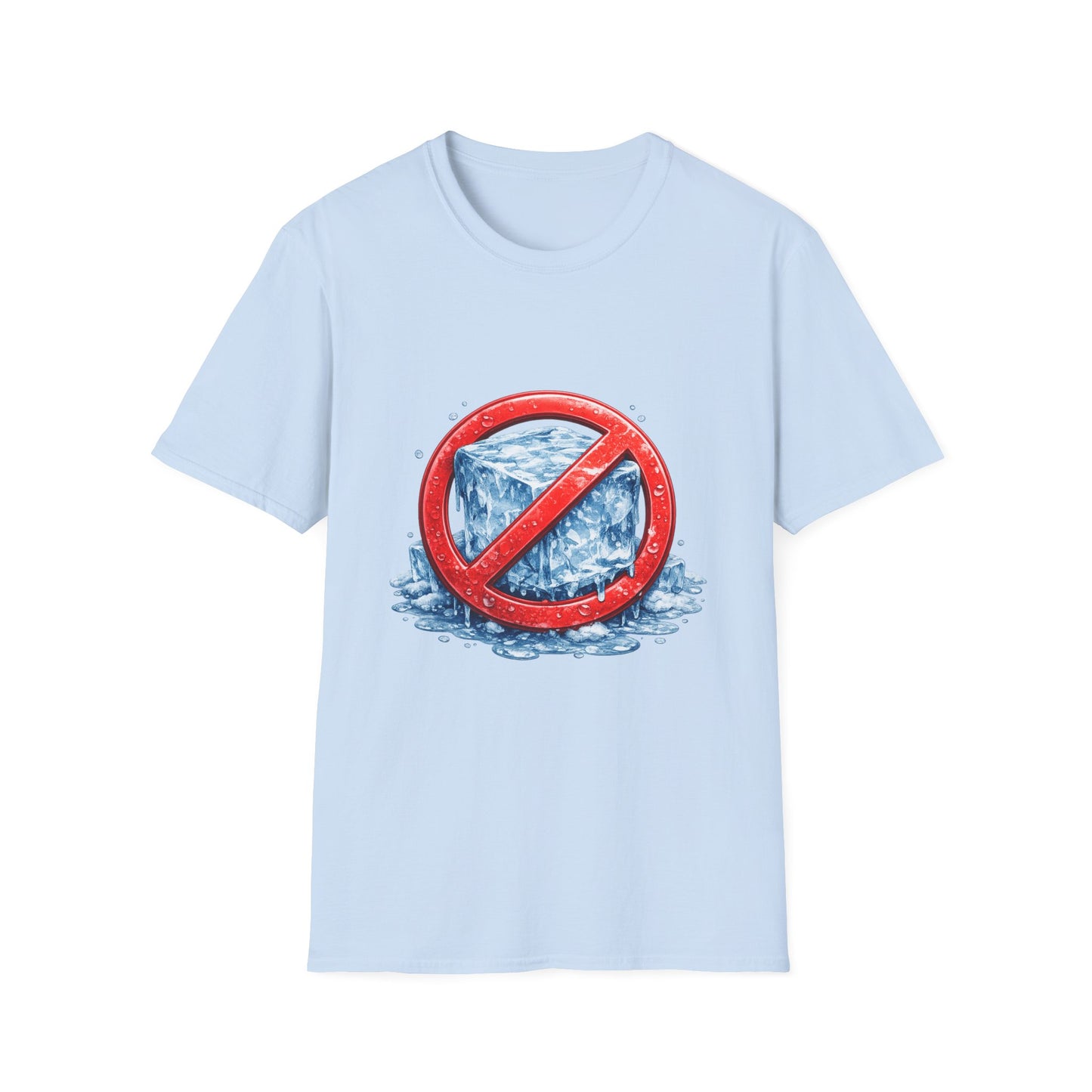 No ICE Graphic T-Shirt — Anti-Ice Climate Awareness Tee
