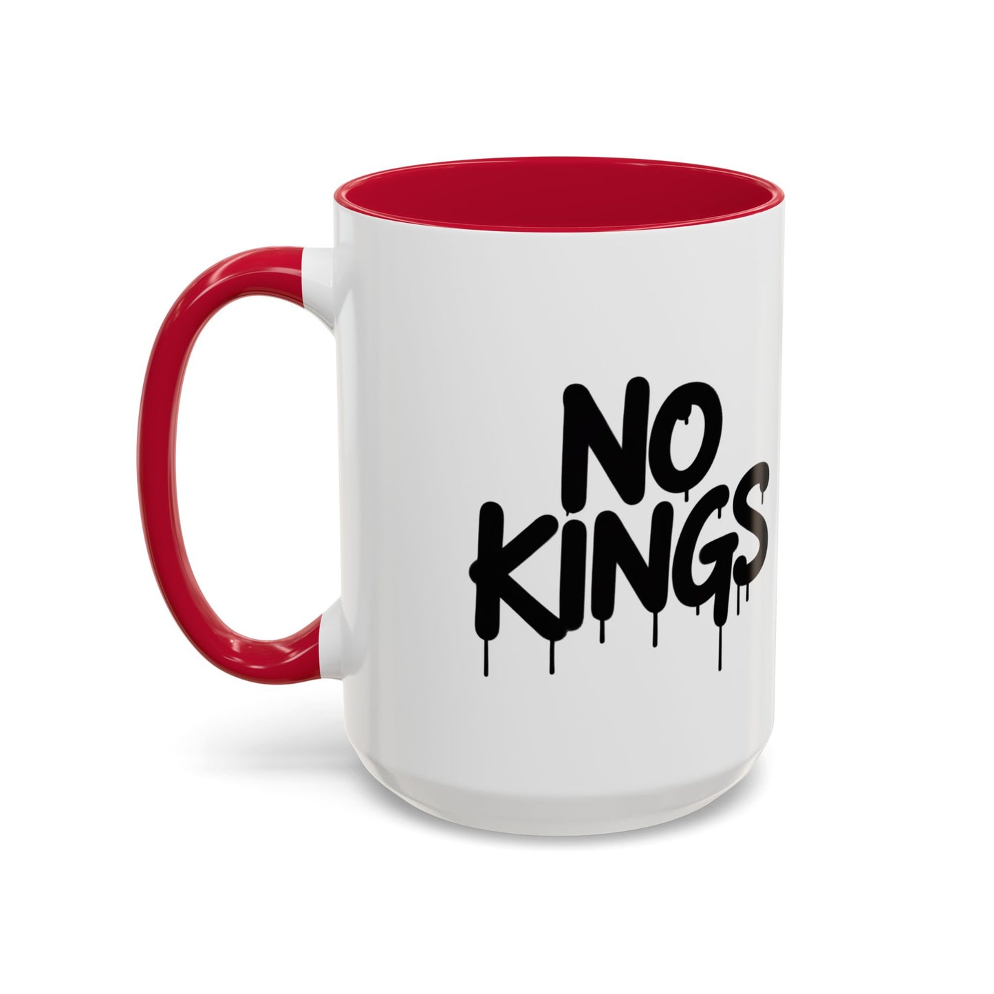 Coffee Mug - No Kings Spray Paint Design 11oz/15oz