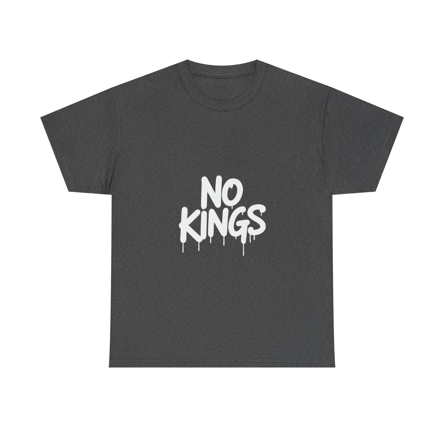 No Kings Spray Paint Protest Tee