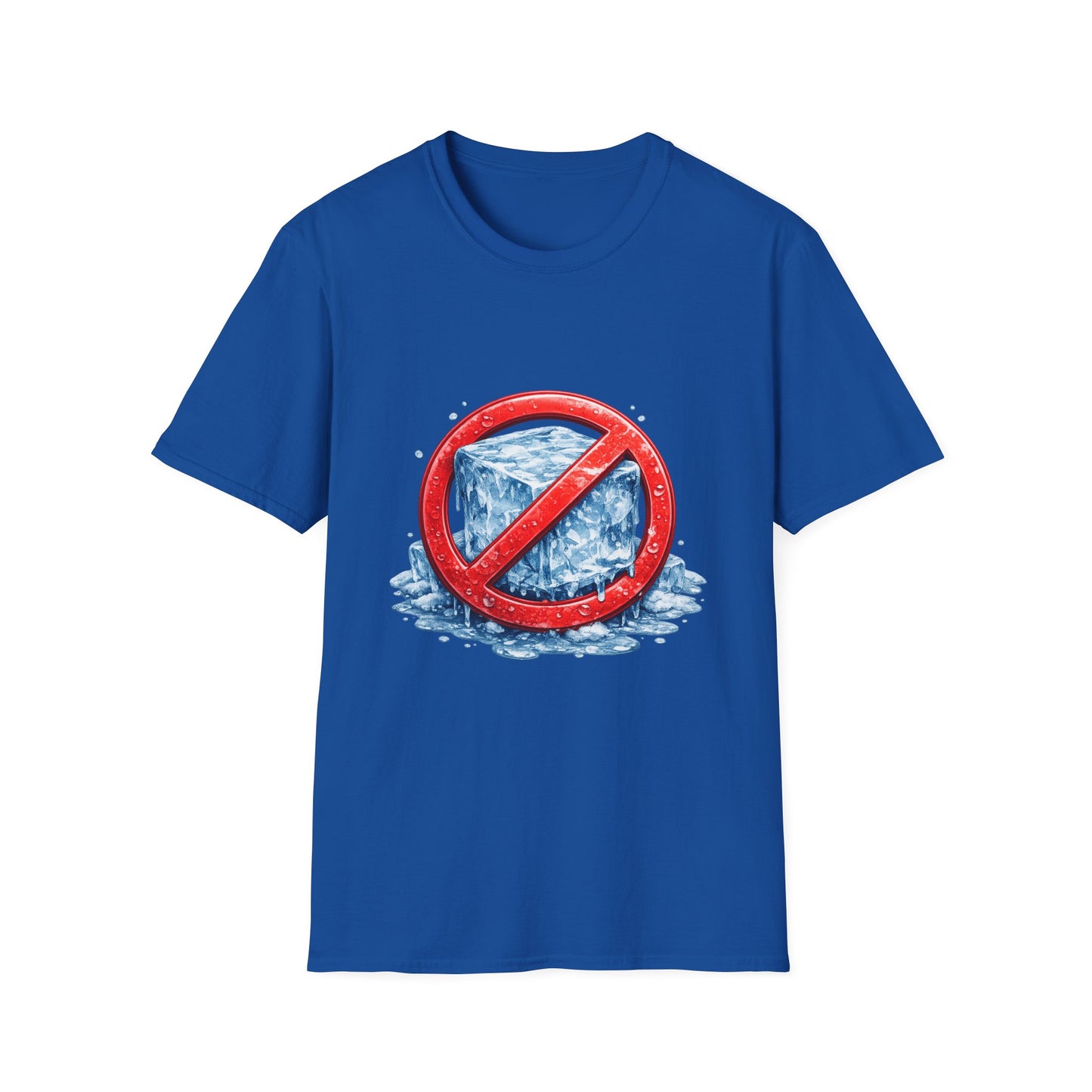 No ICE Graphic T-Shirt — Anti-Ice Climate Awareness Tee
