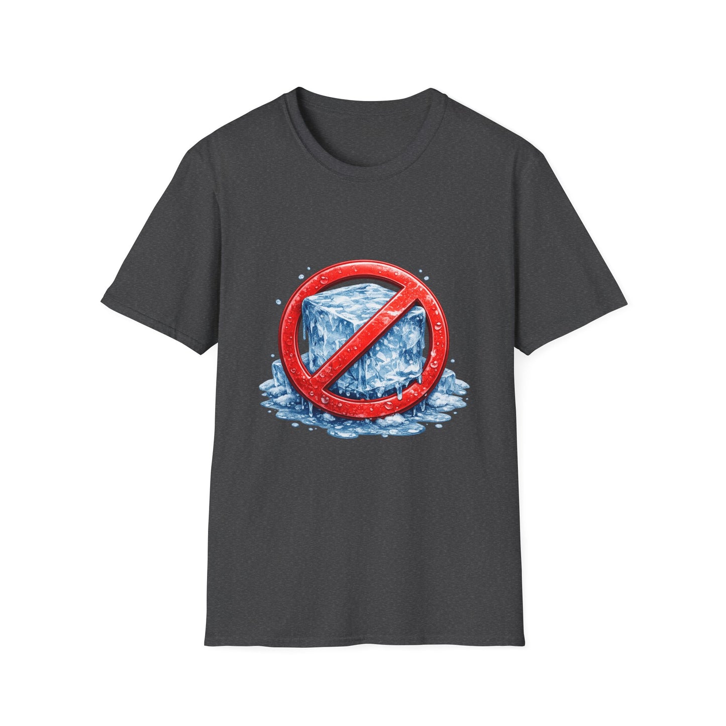 No ICE Graphic T-Shirt — Anti-Ice Climate Awareness Tee