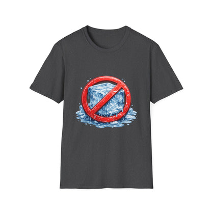 No ICE Graphic T-Shirt — Anti-Ice Climate Awareness Tee