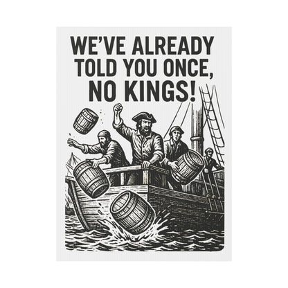 Yard Sign - Boston Tea Party Themed