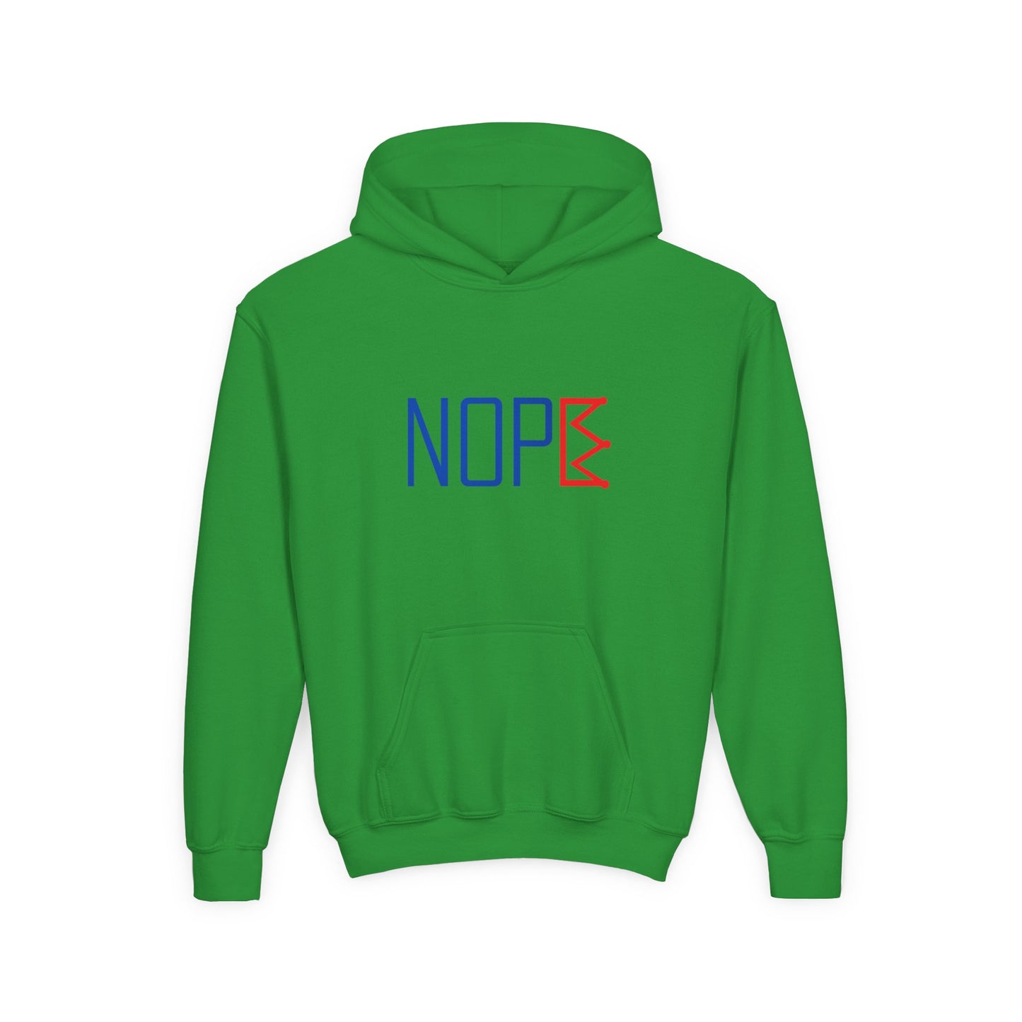 NOPE Crown Youth Hoodie – Born to Question