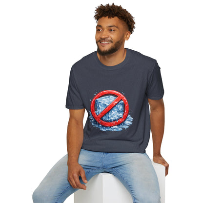 No ICE Graphic T-Shirt — Anti-Ice Climate Awareness Tee