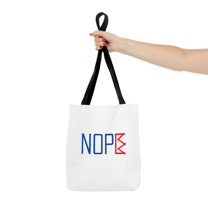 NOPE Crown Tote – Carry Your Conviction - protest shirt from No Kings Store