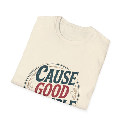 Cause Good Trouble T-Shirt – Inspirational Protest Graphic Tee