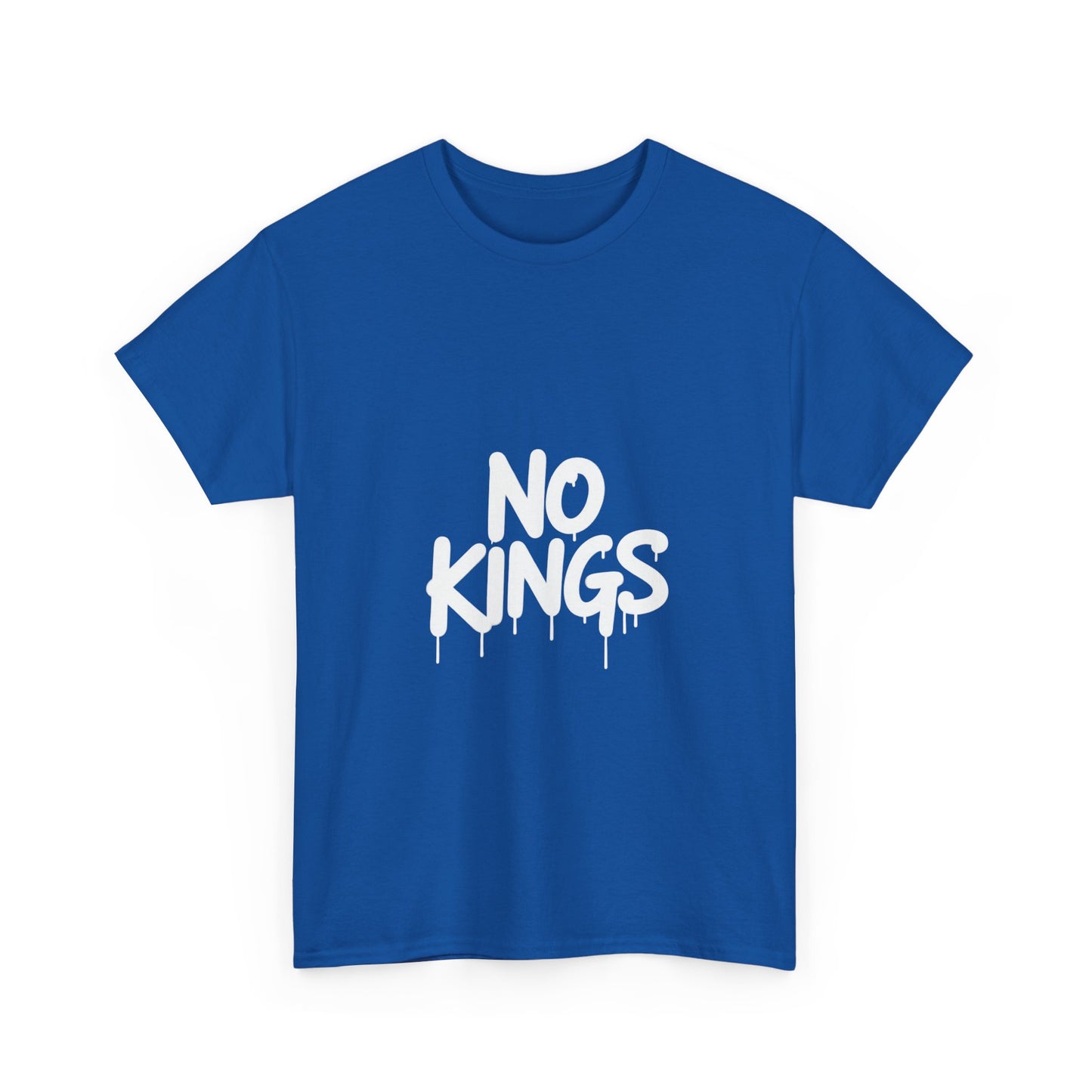 No Kings Spray Paint Protest Tee