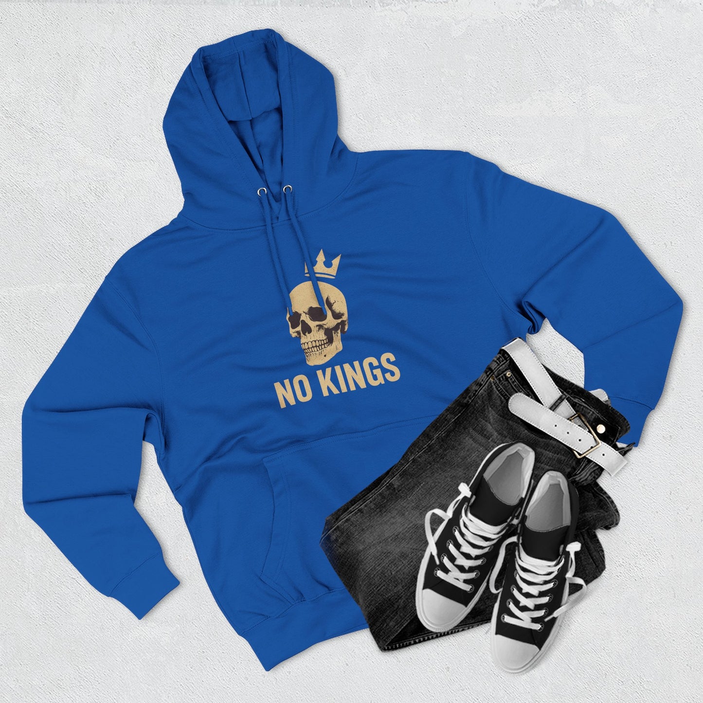 Protest Fleece Hoodie - No Kings