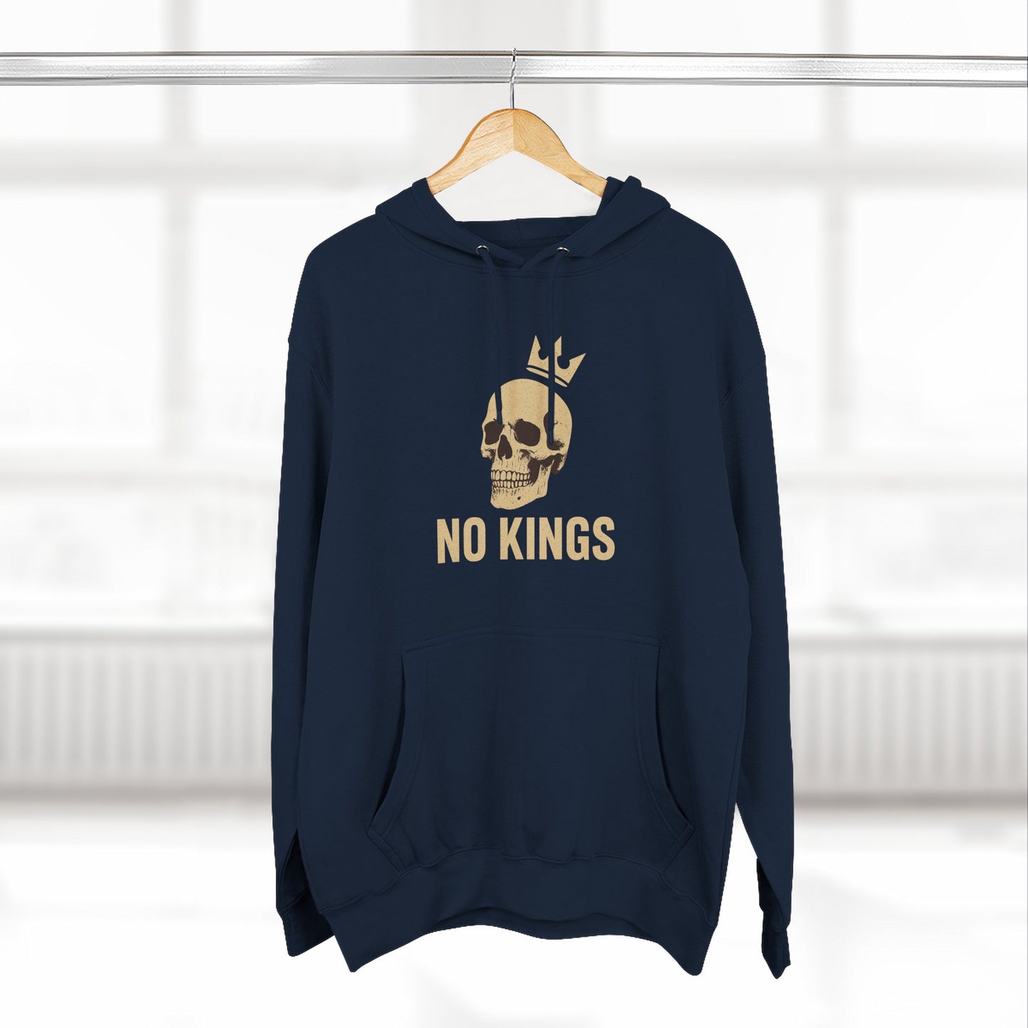 Protest Fleece Hoodie - No Kings