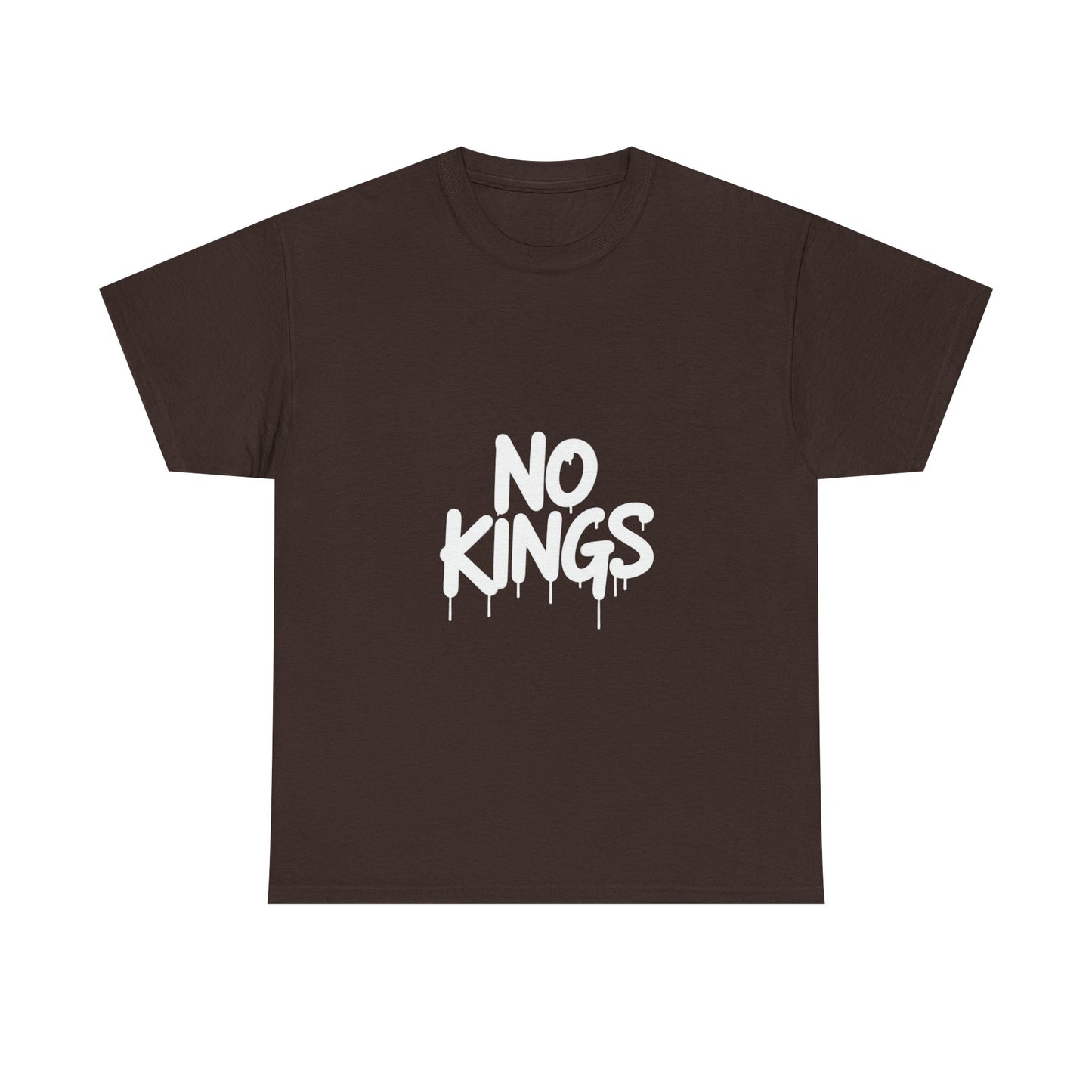 No Kings Spray Paint Protest Tee