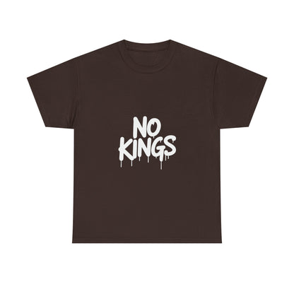 No Kings Spray Paint Protest Tee