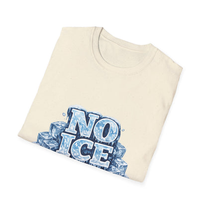 No ICE Graphic T-Shirt — Icy Block Letter Tee