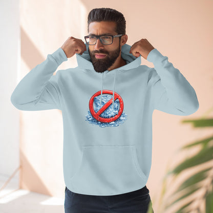 No ICE Hoodie — Anti-Ice Graphic Fleece Pullover