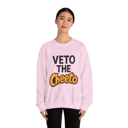 Veto the Cheeto Sweater – Warmth with a Warning