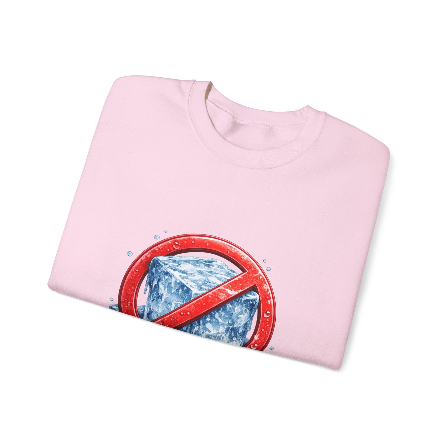No ICE Crewneck Sweatshirt – Anti-Ice Graphic Pullover