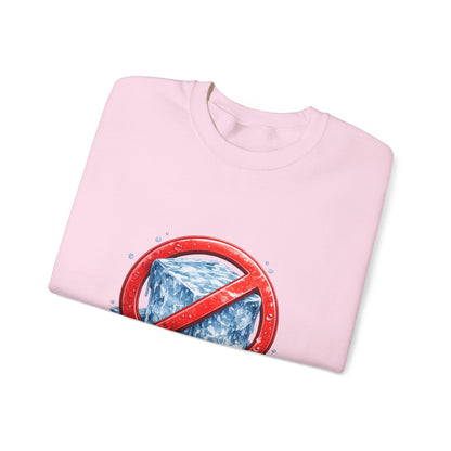 No ICE Crewneck Sweatshirt – Anti-Ice Graphic Pullover