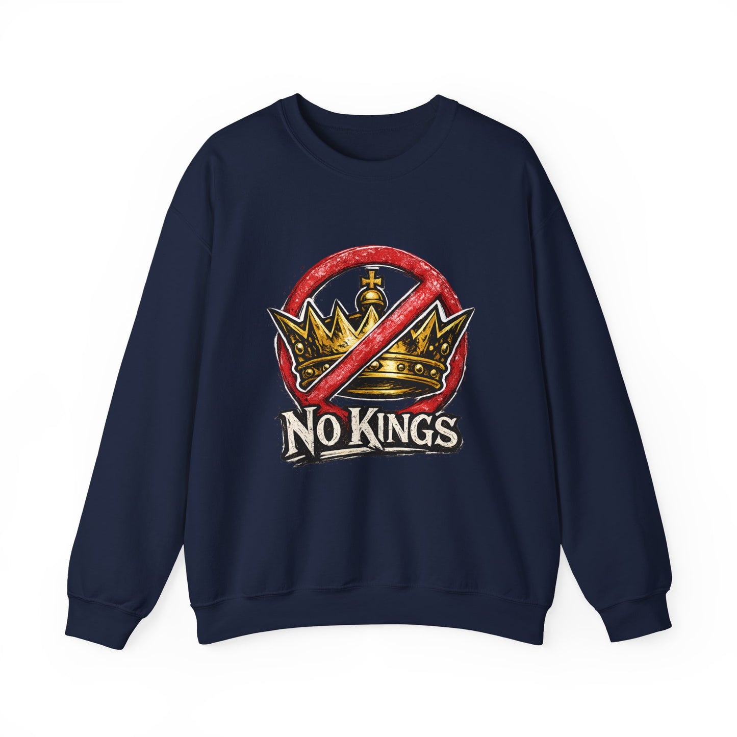 No Kings Sweater – Democracy Over Monarchy