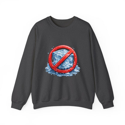 No ICE Crewneck Sweatshirt – Anti-Ice Graphic Pullover