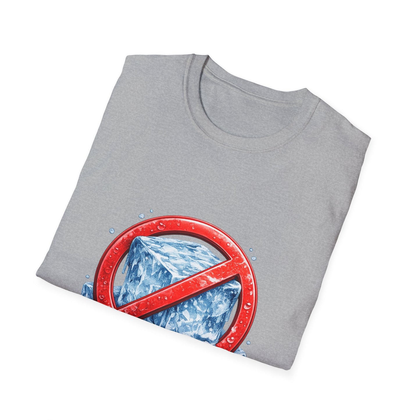 No ICE Graphic T-Shirt — Anti-Ice Climate Awareness Tee