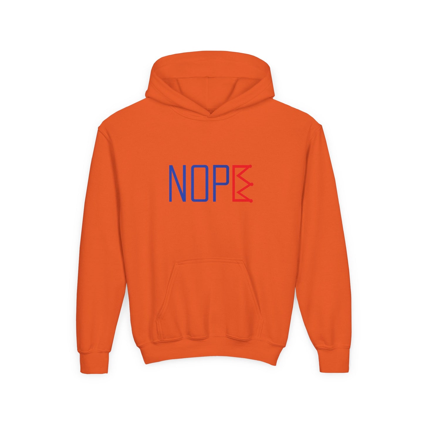 NOPE Crown Youth Hoodie – Born to Question