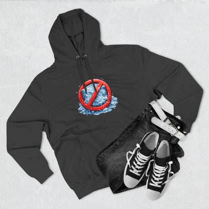 No ICE Hoodie — Anti-Ice Graphic Fleece Pullover