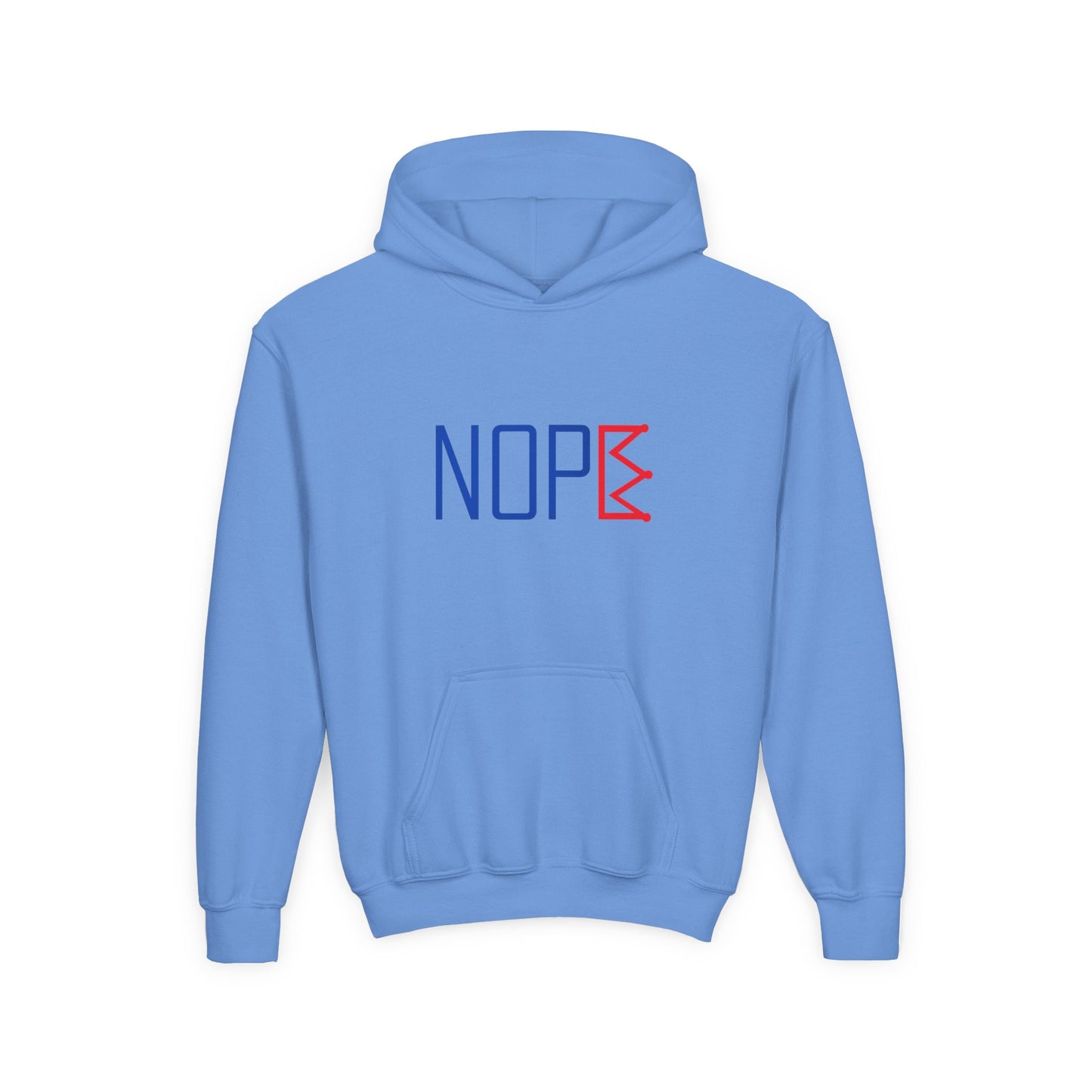 NOPE Crown Youth Hoodie – Born to Question