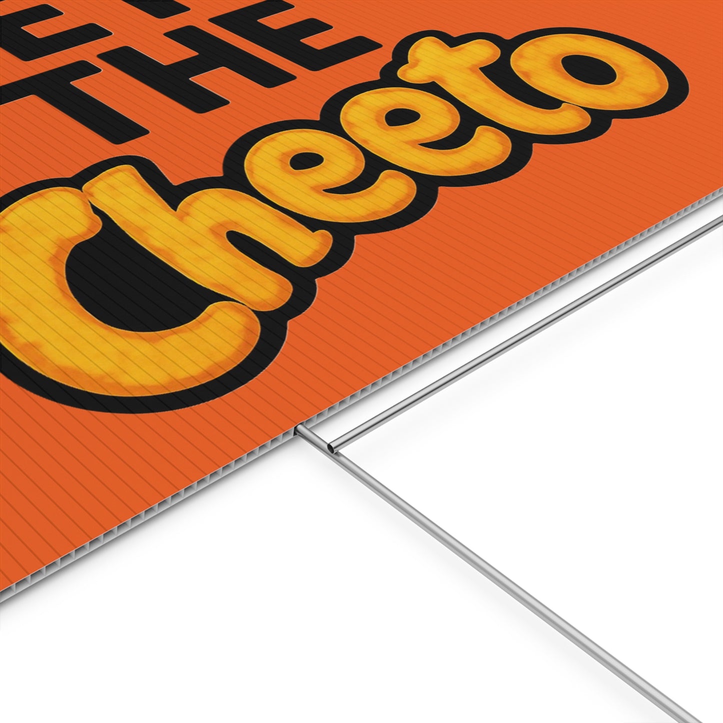 Orange Veto the Cheeto Yard Sign