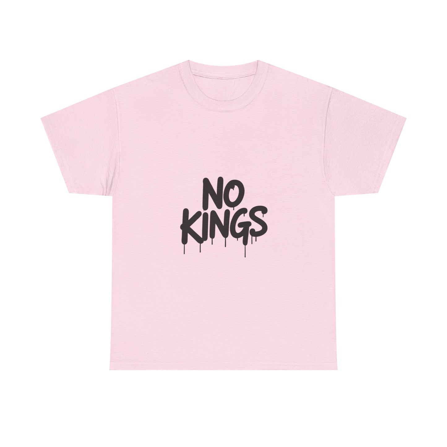 No Kings Spray Paint Protest Tee