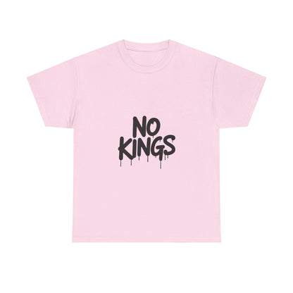 No Kings Spray Paint Protest Tee