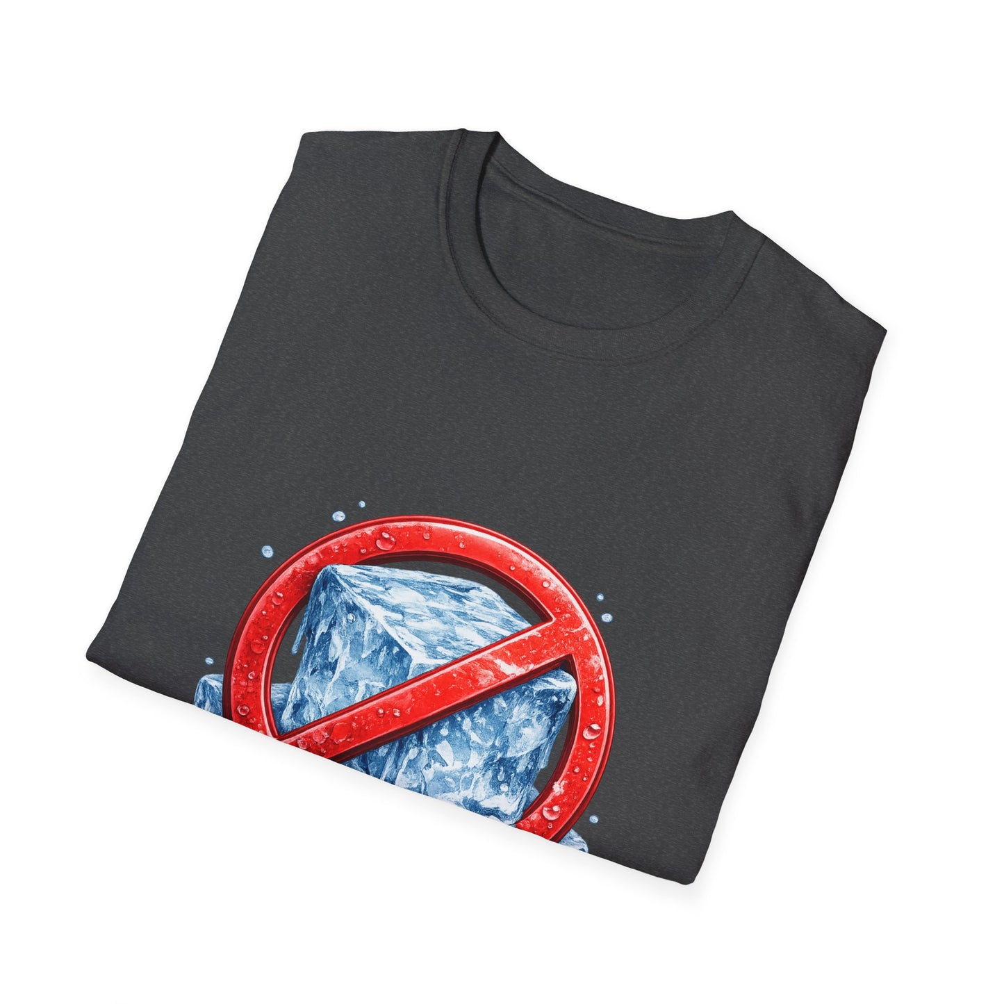 No ICE Graphic T-Shirt — Anti-Ice Climate Awareness Tee