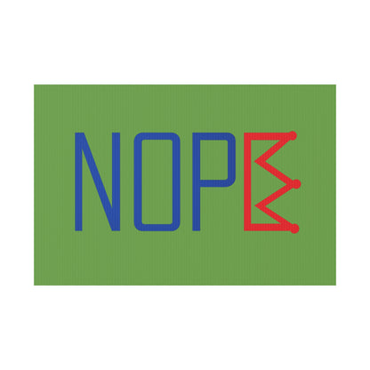 Green NOPE Crown Yard Sign – Defy the Throne