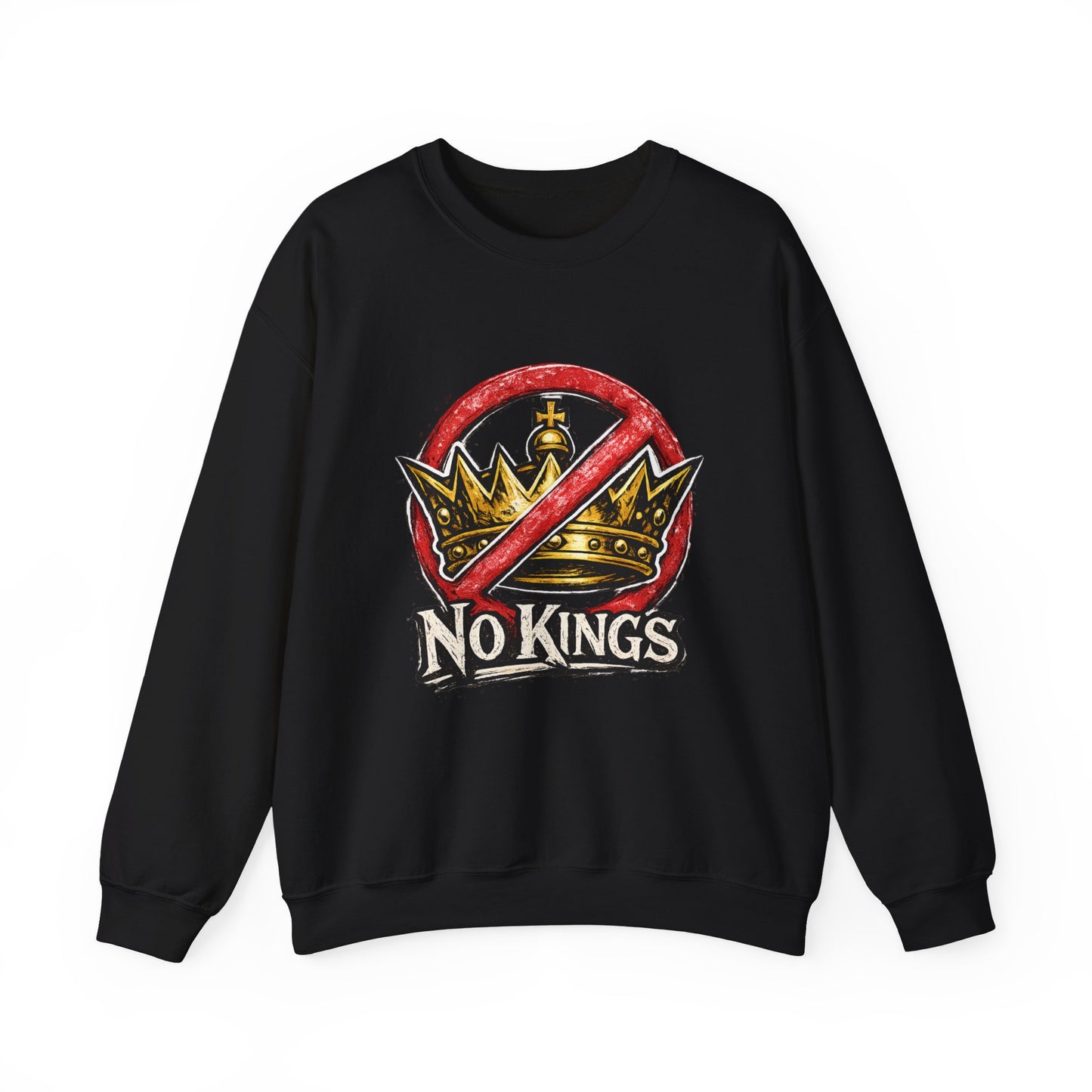 No Kings Sweater – Democracy Over Monarchy