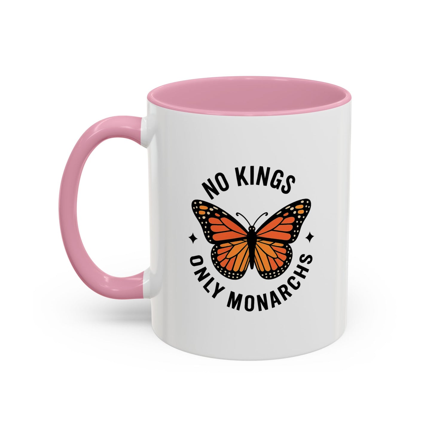 No Kings Only Monarchs Coffee Mug | Unique Gift for Nature Lovers, Personalized Mug for Home or Office, Eco-Friendly Drinkware, Perfect [...]