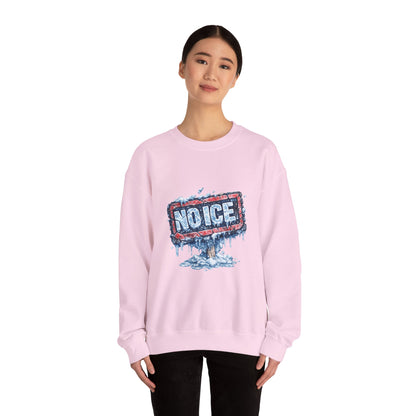 "NO ICE" Icy Graffiti Design Sweatshirt