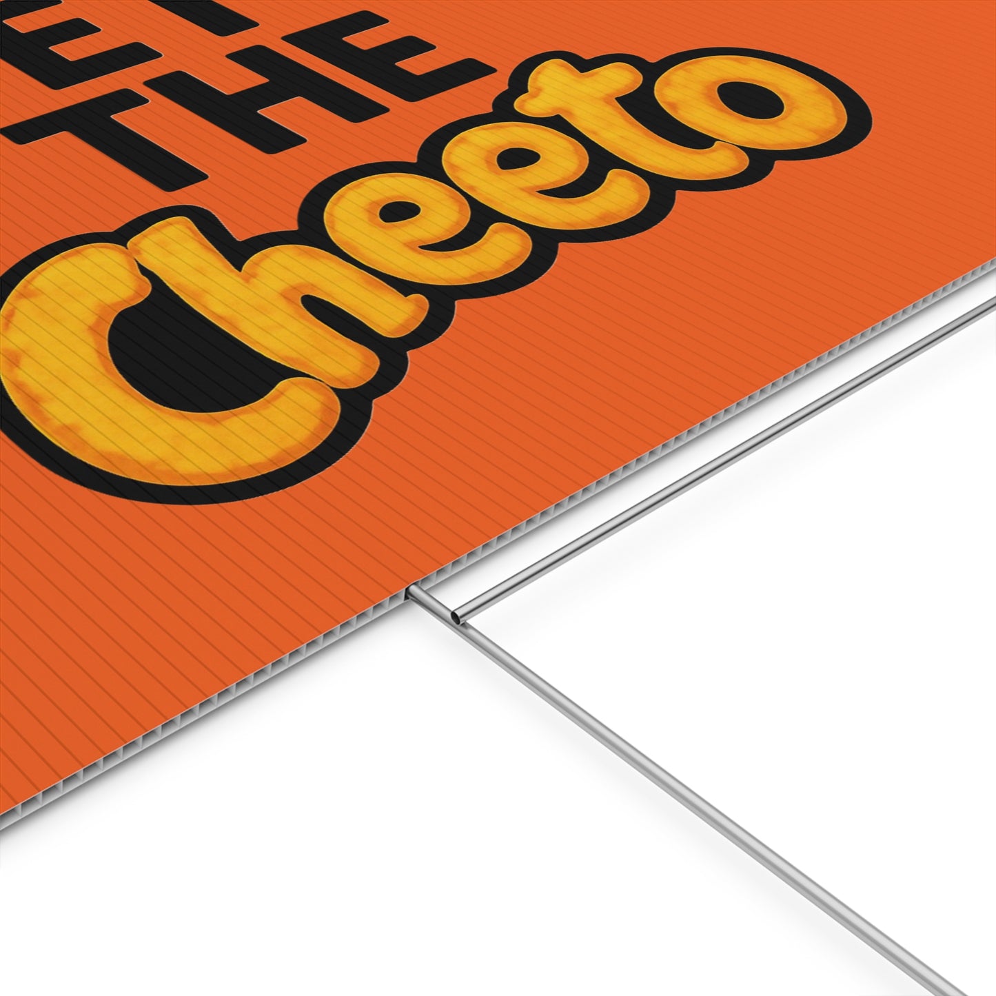 Orange Veto the Cheeto Yard Sign