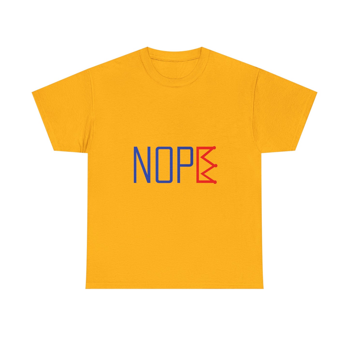 NOPE Crown Tee – Reject the Throne