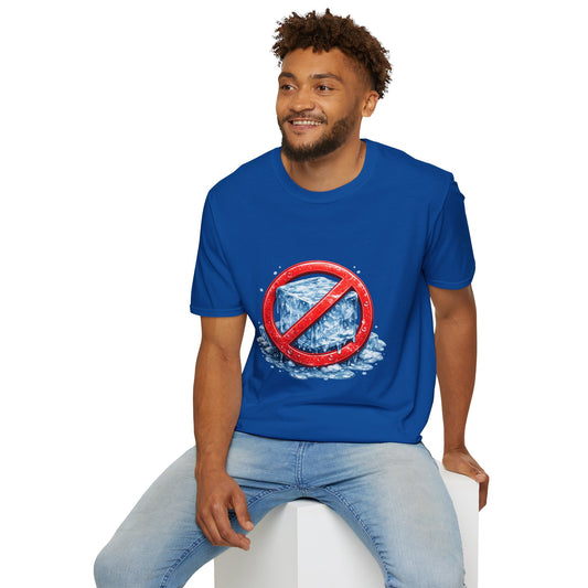 No ICE Graphic T-Shirt — Anti-Ice Climate Awareness Tee - protest shirt from No Kings Store