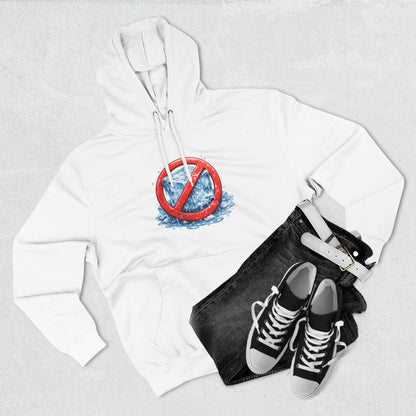 No ICE Hoodie — Anti-Ice Graphic Fleece Pullover