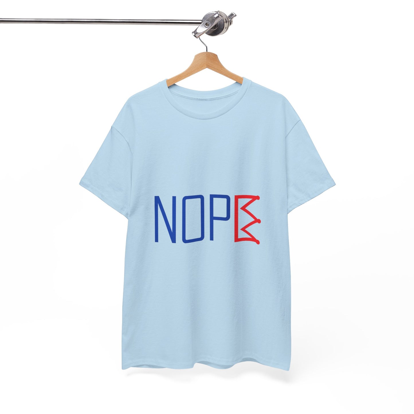 NOPE Crown Tee – Reject the Throne